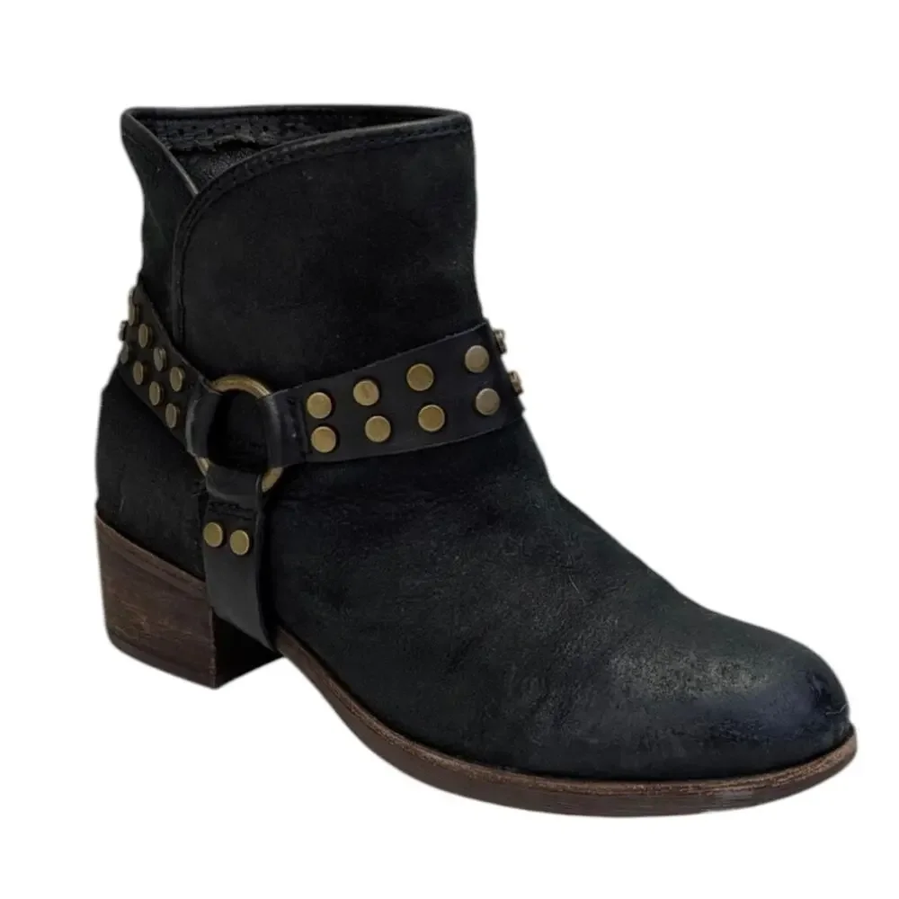 UGG Darling Suede Harness Boots GUC $189 Size 6.5 S3770
